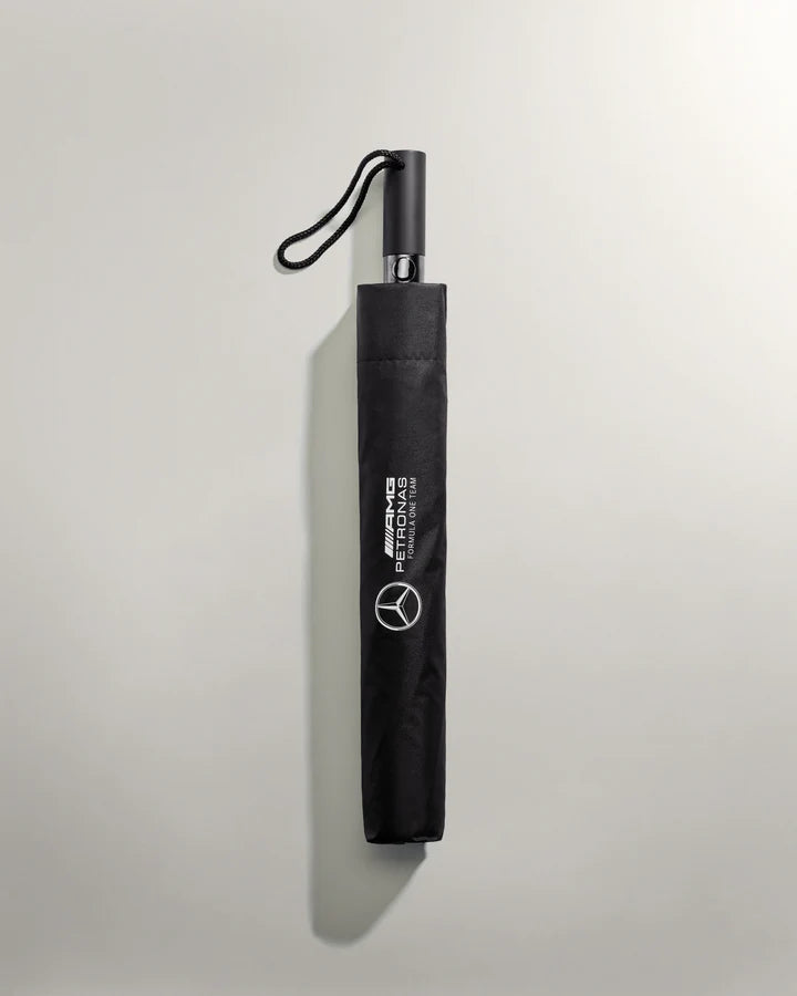 compact umbrella black