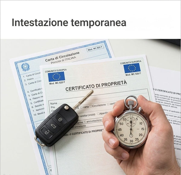 INTESTAZIONE TEMPORANEA