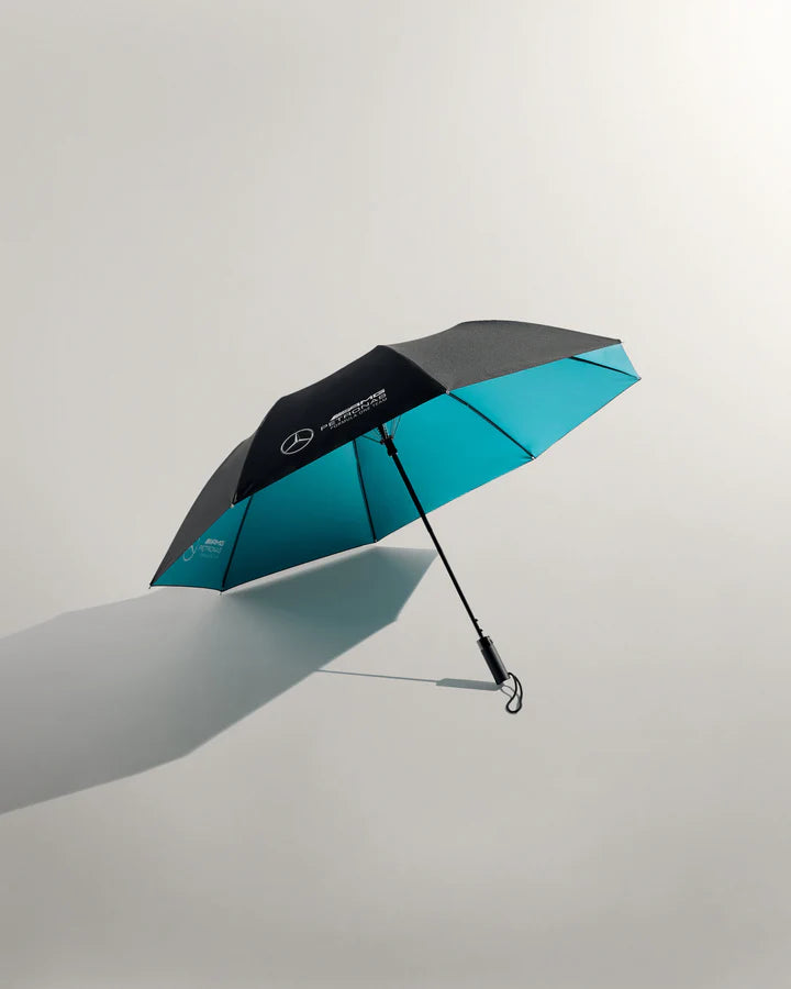 compact umbrella black