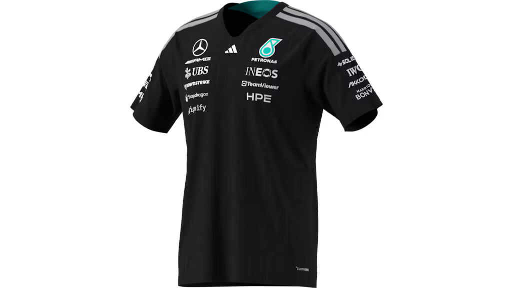 t-shirt da uomo, conducente, mercedes-amg f1