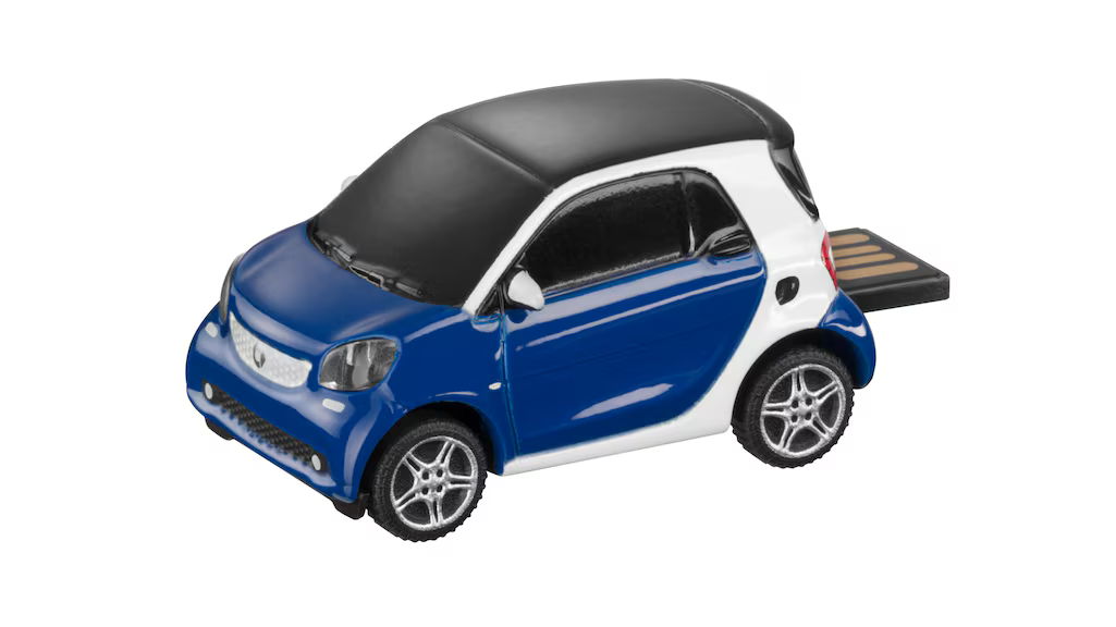 chiave usb, 8 gb, smart fortwo